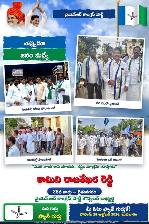 ఎప్పుడూ జనం మధ్యే